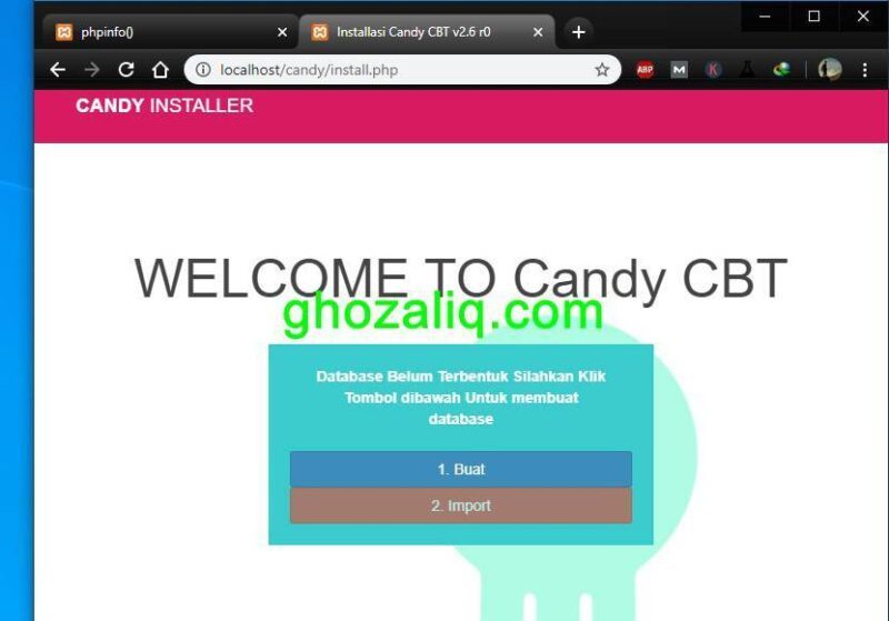 Read more about the article Cara Install CandyCBT di XAMPP php 7.2 ke atas